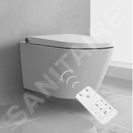Sapho Veen Clean - Bidet électronique avec céramique, SoftClose, blanc VE421