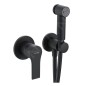 Kludi Zenta SL - Robinet de bidet encastré avec douche, avec corps, noir mat 489983965