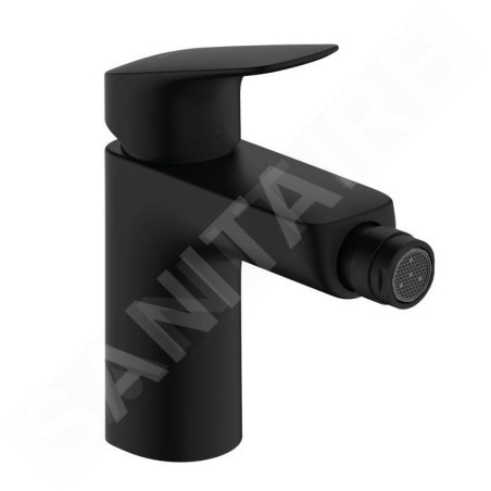 Hansgrohe Logis - Mitigeur de bidet avec vidage, noir mat 71200670
