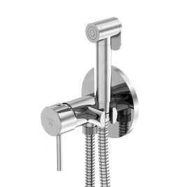 Steinberg 100 - Robinet de bidet encastré, avec douchette, chrome 100 1350