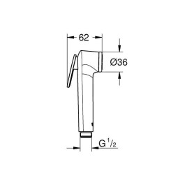 Grohe Vitalio Trigger Spray - Douchette de bidet, chrome 26351000