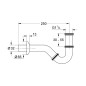 Grohe Siphons - Siphon de bidet, chrome 28946000