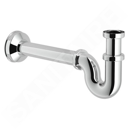 Hansgrohe Siphons - Siphon tube pour bidet, modèle courant, chrome 55237000