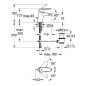 Grohe Eurodisc Cosmopolitan - Mitigeur de bidet, chrome 33244002 Grohe Eurodisc Cosmopolitan - Mitigeur de bidet, chrome 33244002