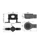 Alcadrain Douchegoten - Siphon pour bac de sol, bas DN50 APZ-S9