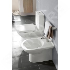 Villeroy & Boch O.novo - Bidet sur pied 360x560x400 mm, avec un trou pour robinetterie, blanc alpin 54610001
