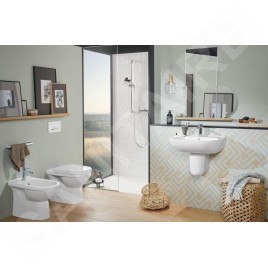 Villeroy & Boch O.novo - Bidet sur pied 360x560x400 mm, avec un trou pour robinetterie, blanc alpin 54610001