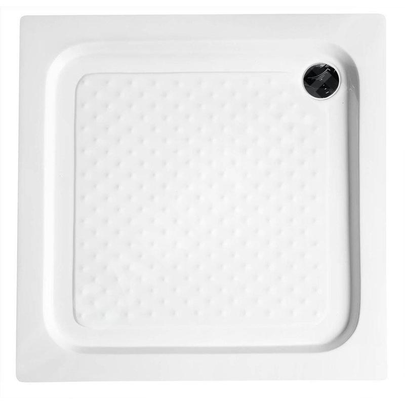 Aqualine Receveurs - Receveur de douche, autoportant, 800x800x150 mm, blanc BTTQ80