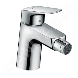 Hansgrohe Logis - Mitigeur de bidet 70 avec garniture de vidage, chrome 71203000