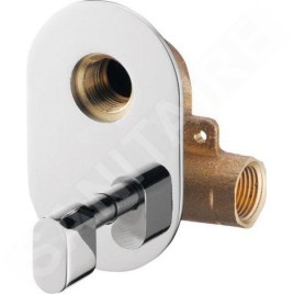 Sapho Justime - Régulateur de température d'eau encastré pour douchette de bidet, chrome 1209-03