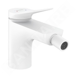 Hansgrohe Vivenis - Mitigeur de bidet avec vidage, blanc mat 75200700