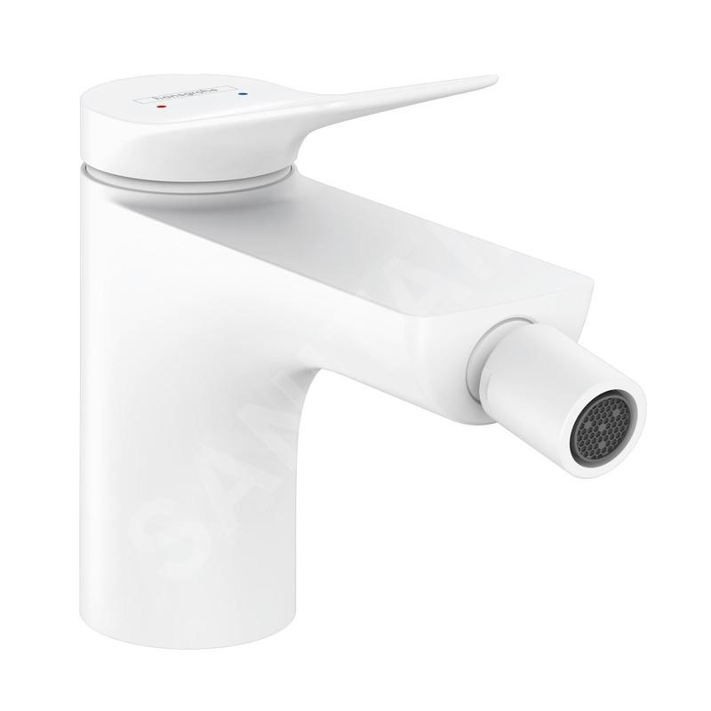 Hansgrohe Vivenis - Mitigeur de bidet avec vidage, blanc mat 75200700