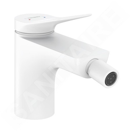 Hansgrohe Vivenis - Mitigeur de bidet avec vidage, blanc mat 75200700