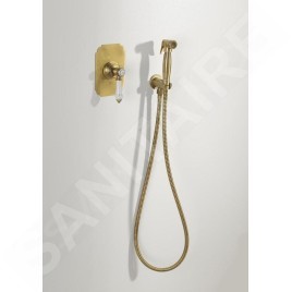 Sapho Retro - Douchette de bidet avec flexible, bronze 9106