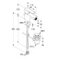 Kludi Zenta SL - Mitigeur de bidet avec bonde, noir mat 485303965
