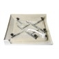 Aqualine Receveurs - Receveur de douche, autoportant, 800x800x150 mm, blanc BTTQ80