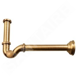 Sapho Siphons - Siphon de bidet 1"1/4, évacuation 32 mm, bronze 9606