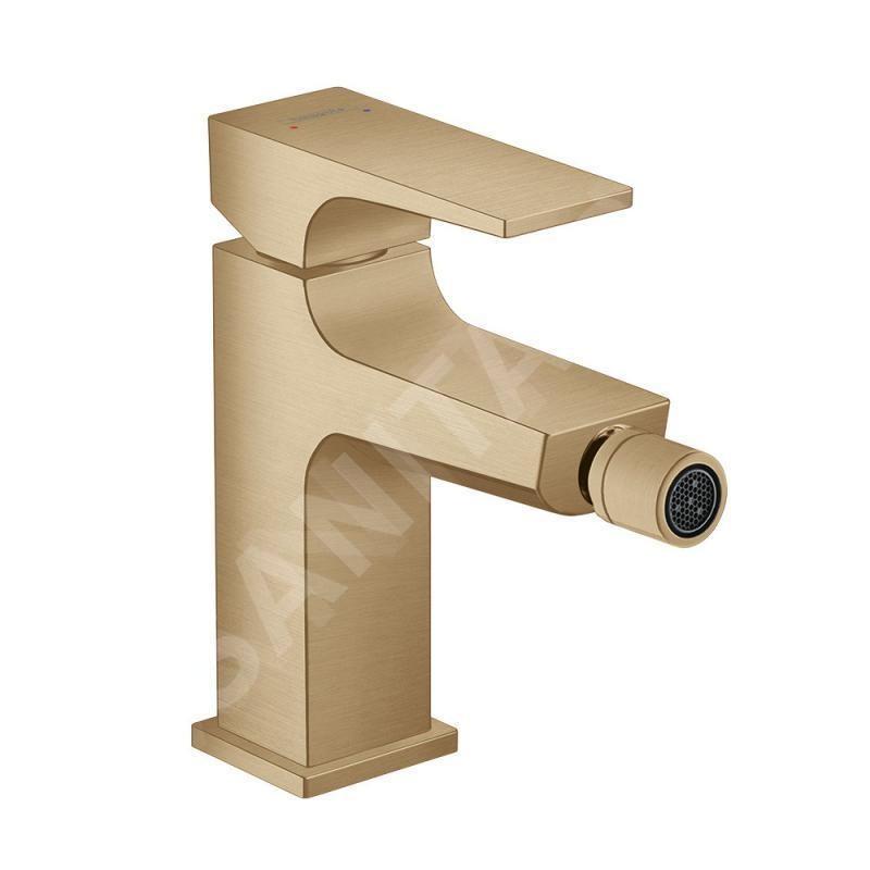Hansgrohe Metropol - Mitigeur de bidet avec bonde Push-Open, bronze brossé 32520140
