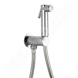 Sapho Robinets non mélangeur - Robinet mural avec douchette de bidet, chrome SG107
