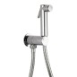 Sapho Robinets non mélangeur - Robinet mural avec douchette de bidet, chrome SG107