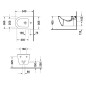 Duravit Darling New - Bidet suspendu avec trop-plein, 370 mm x 540 mm, blanc - bidet 2249150000 Duravit Darling New - Bidet suspendu avec trop-plein, 370 mm x 540 mm, blanc - bidet 2249150000