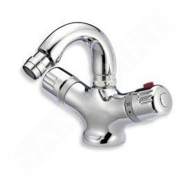 Novaservis Aquamat - Mitigeur thermostatique de bidet avec sortie, chromé 2611,0
