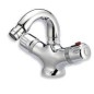 Novaservis Aquamat - Mitigeur thermostatique de bidet avec sortie, chromé 2611,0 Novaservis Aquamat - Mitigeur thermostatique de bidet avec sortie, chromé 2611,0