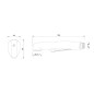 Sapho Deluxe - Douchette de bidet avec support, chrome 12327205017 Sapho Deluxe - Douchette de bidet avec support, chrome 12327205017