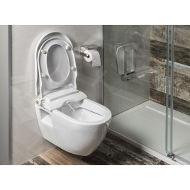 Sapho Clean Star - Abattant bidet, Soft Close, blanc LB402