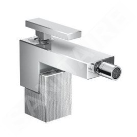 Axor Edge - Mitigeur de bidet avec bonde, chrome/coupe diamant 46211000