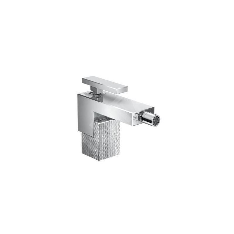 Axor Edge - Mitigeur de bidet avec bonde, chrome/coupe diamant 46211000