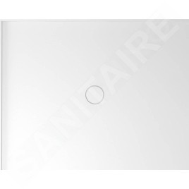 Polysan Receveurs de douche - Receveur de douche Mirai 1000x800 mm, gauche, marbre coulé, blanc 73169