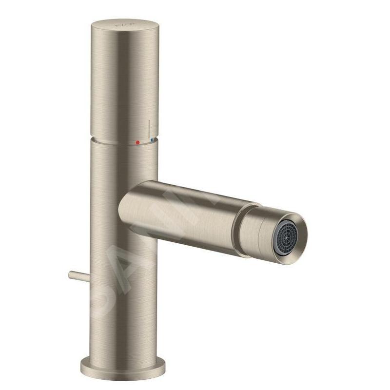 Axor Uno - Mitigeur de bidet avec vidage, nickel brossé 45200820