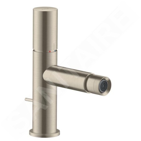 Axor Uno - Mitigeur de bidet avec vidage, nickel brossé 45200820