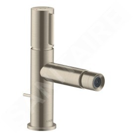 Axor Uno - Mitigeur de bidet Select avec vidage, nickel brossé 45210820