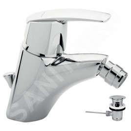 Novaservis Metalia 56 - Robinetterie de bidet avec vidage, chrome 56011,0