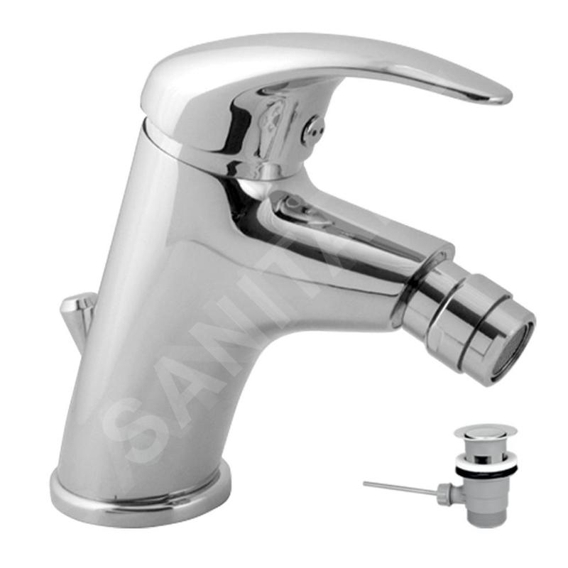 Novaservis Titania Lux - Robinetterie de bidet avec vidage, chrome 91011,0