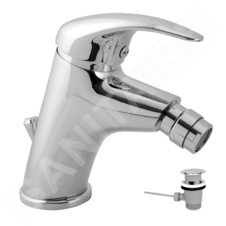 Novaservis Titania Lux - Robinetterie de bidet avec vidage, chrome 91011,0