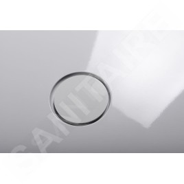Polysan Receveurs de douche - Receveur de douche Mirai 1000x800 mm, gauche, marbre coulé, blanc 73169