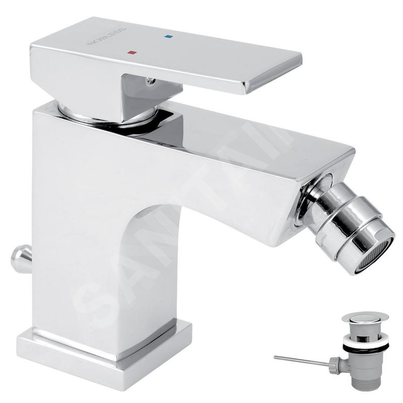 Novaservis Nobless Edge - Robinetterie de bidet avec vidage, chrome 36011,0 Novaservis Nobless Edge - Robinetterie de bidet avec vidage, chrome 36011,0