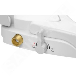 Sapho Clean Star - Abattant bidet, blanc LB802