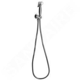Sapho Retro - Douche de bidet avec flexible et support de douche, chrome 9101