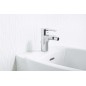 Hansa Ligna - Mitigeur de bidet avec garniture de vidage, chrome 06063203