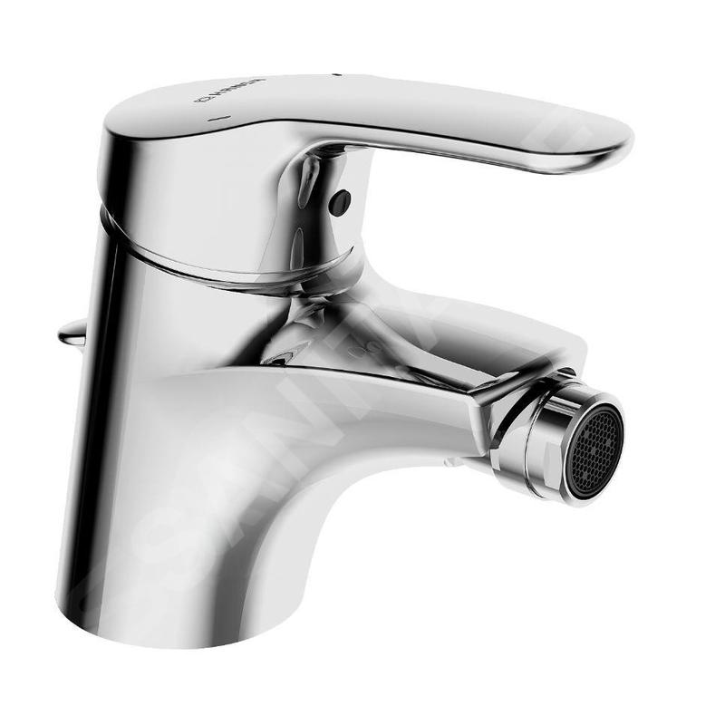 Hansa Mix - Mitigeur de bidet avec garniture de vidage, chrome 01063283