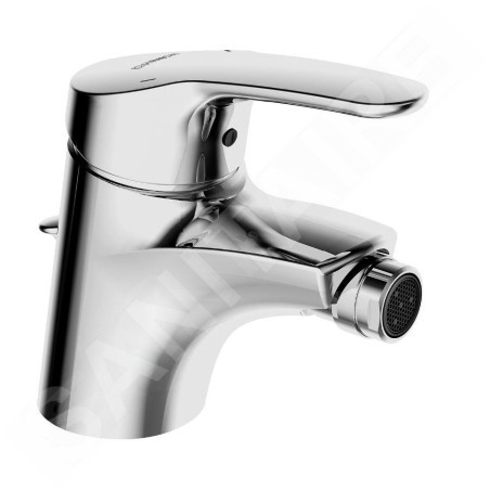 Hansa Mix - Mitigeur de bidet avec garniture de vidage, chrome 01063283