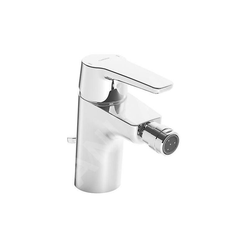 Hansa Polo - Mitigeur de bidet avec garniture de vidage, chrome 51433293