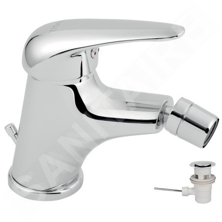 Novaservis Titania Hit - Robinetterie de bidet avec vidage, chrome 95511,0
