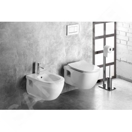 Sapho Brilla - Bidet suspendu, blanc 100624