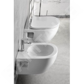Sapho Brilla - Bidet suspendu, blanc 100624