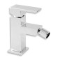 Novaservis Titania Cube - Robinetterie de bidet avec vidage, chrome 98811,0 Novaservis Titania Cube - Robinetterie de bidet avec vidage, chrome 98811,0